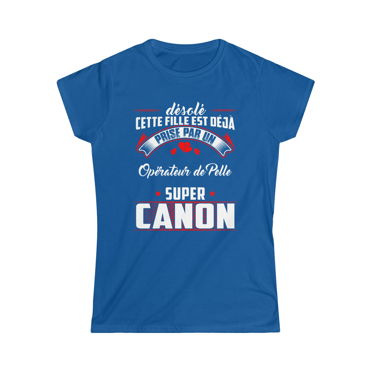 Prise par un Opérateur de Pelle super canon
