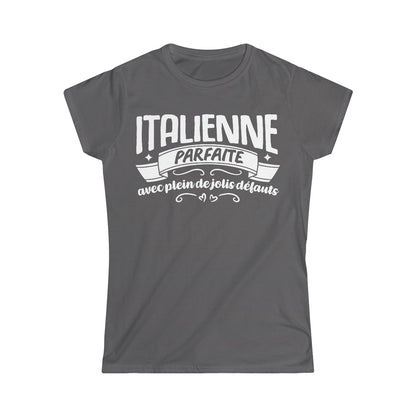 Italienne parfaite avec plein de jolis défauts