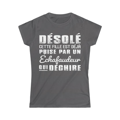 Prise par un Échafaudeur qui déchire