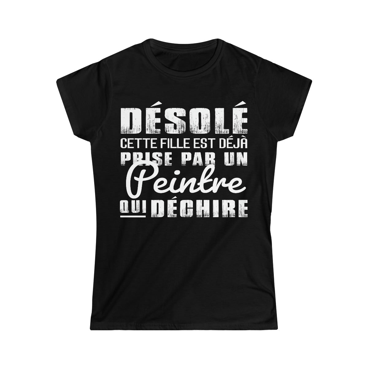 Prise par un Peintre qui déchire