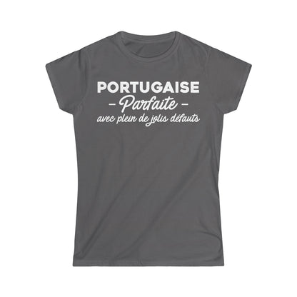 Portugaise parfaite avec plein de jolis défauts