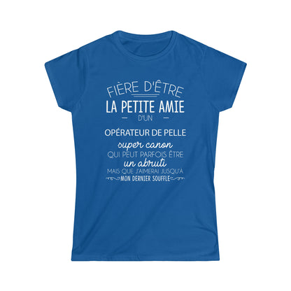 Petite amie d'un Opérateur de Pelle abruti