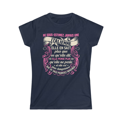 Ne sous-estimez jamais une Italienne