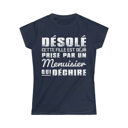 Prise par un Menuisier qui déchire