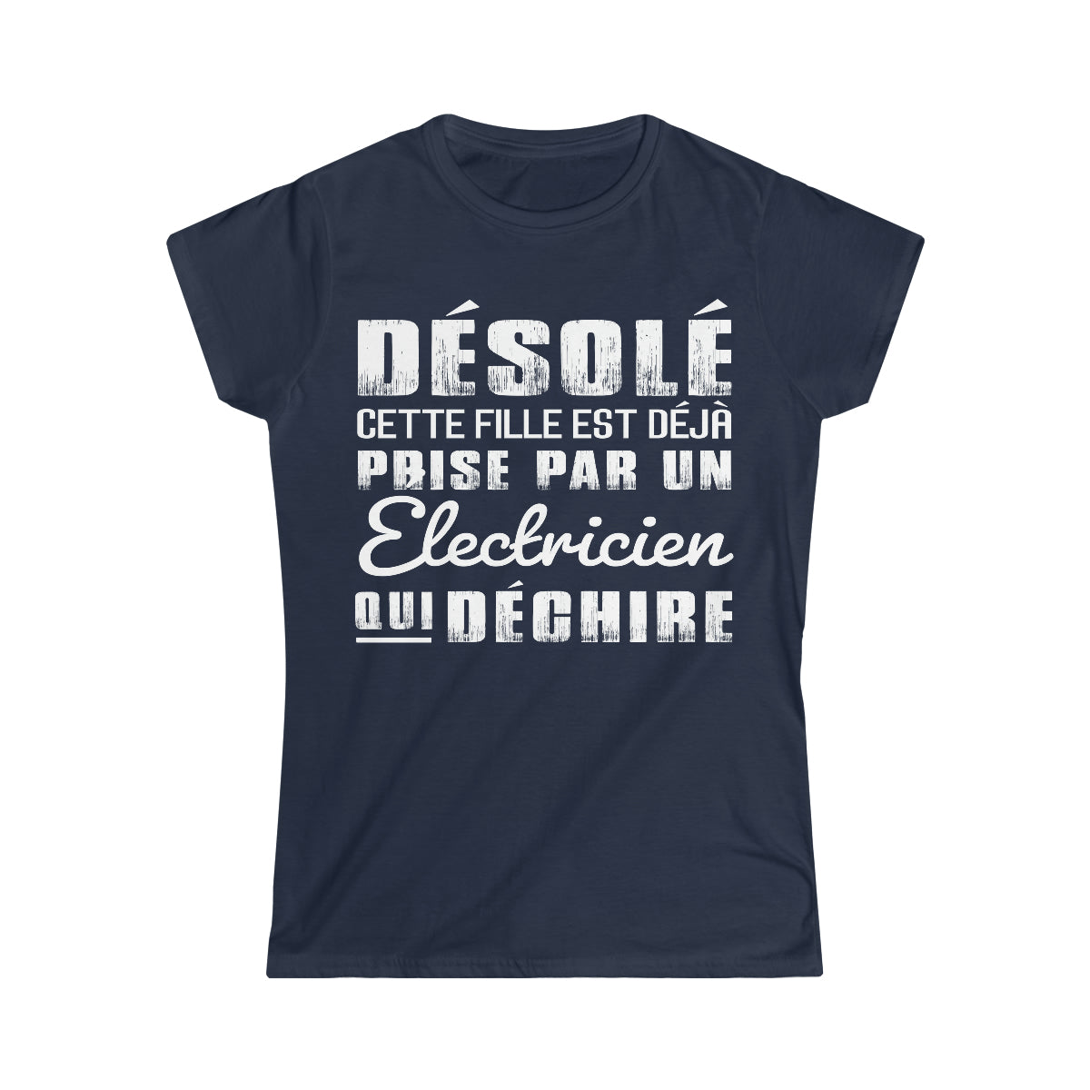 Prise par un Électricien qui déchire