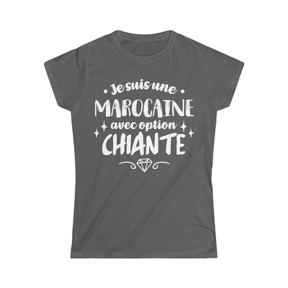 Je suis une Marocaine avec option chiante
