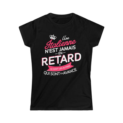 Une Italienne n'est jamais en retard