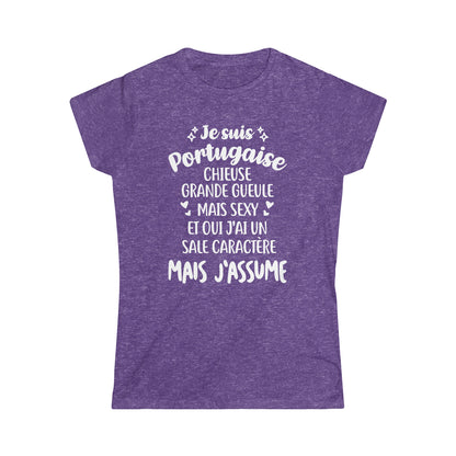 Je suis Portugaise mais j'assume