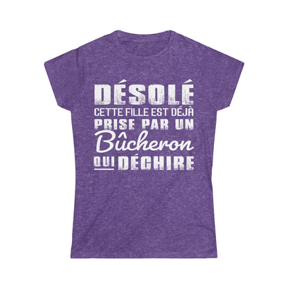 Prise par un Bûcheron qui déchire