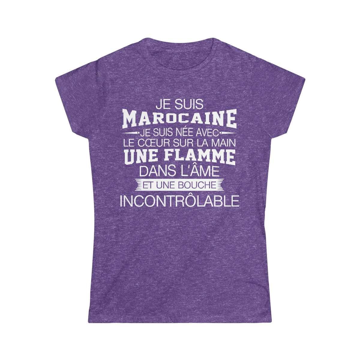 Je suis Marocaine, je suis née avec le coeur sur la mai