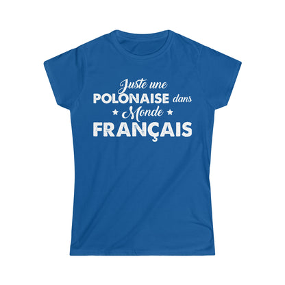 Juste une Polonaise dans monde Français
