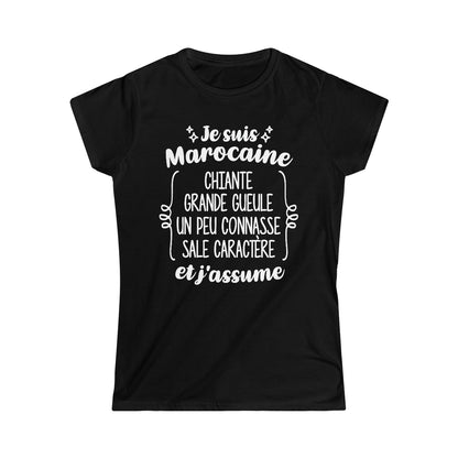 Je suis Marocaine sale caractère et j'assume