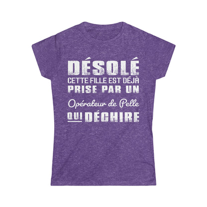 Prise par un Opérateur de Pelle qui déchire