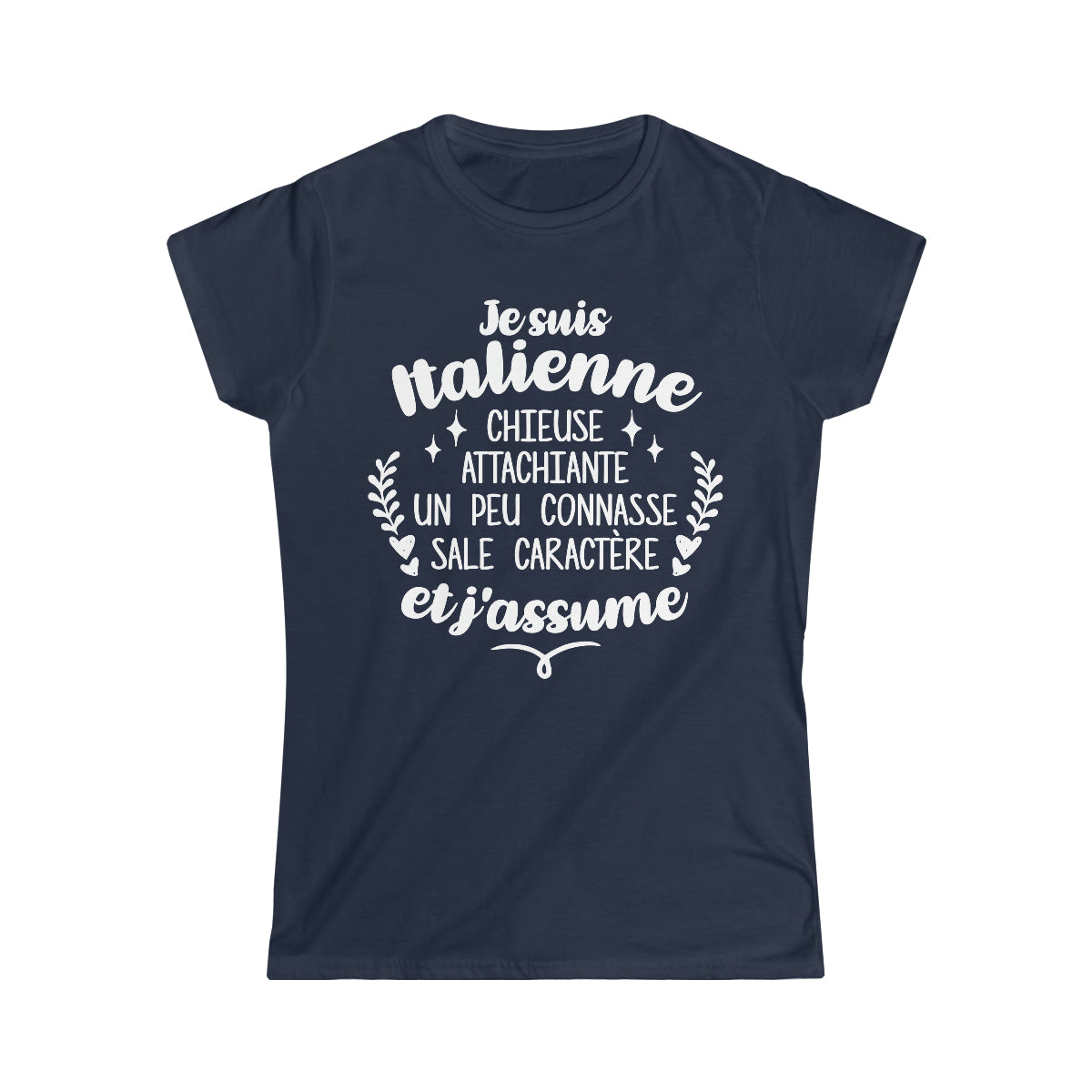 Je suis Italienne et j'assume