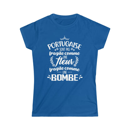 Portugaise sont pas fragile comme une fleur
