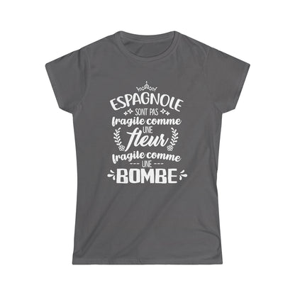 Espagnole sont pas fragile comme une fleur