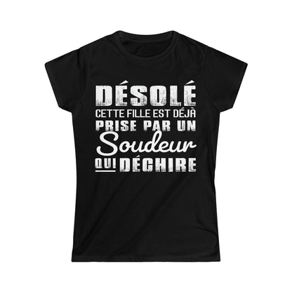 Prise par un Soudeur qui déchire