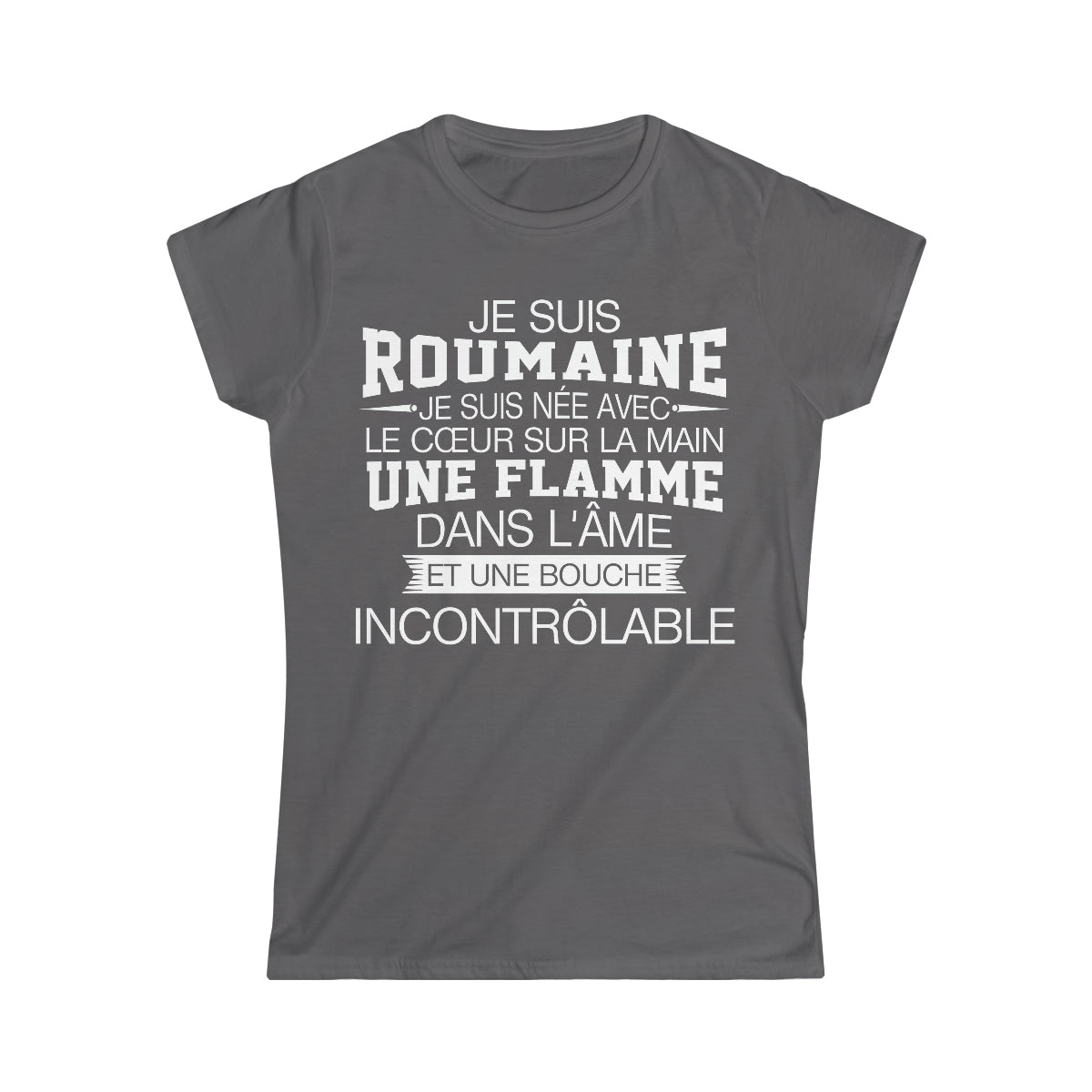Je suis Roumaine, je suis née avec le coeur sur la mai