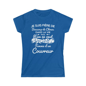 Fière femme d'un Couvreur