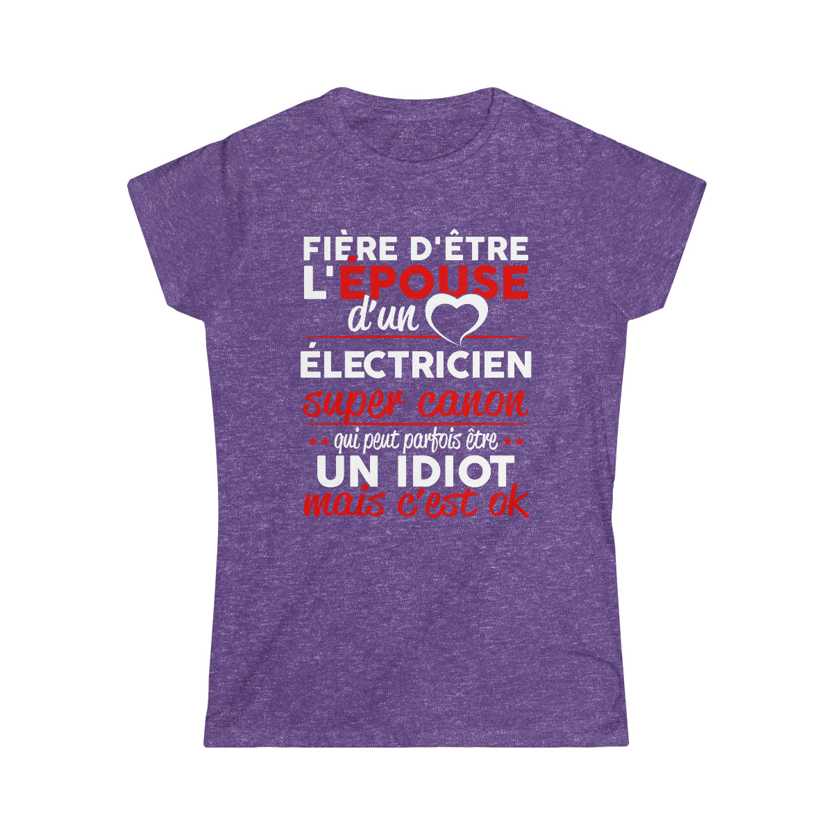 Épouse d'un Électricien idiot