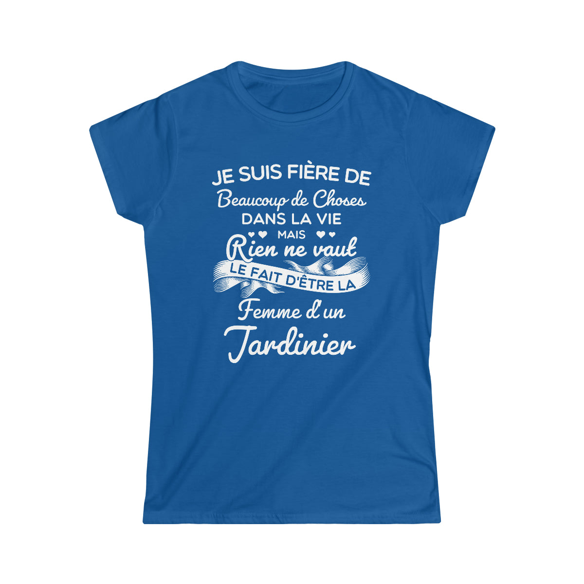 Fière femme d'un Jardinier
