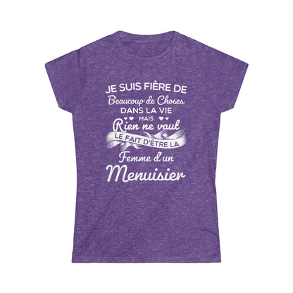 Fière femme d'un Menuisier