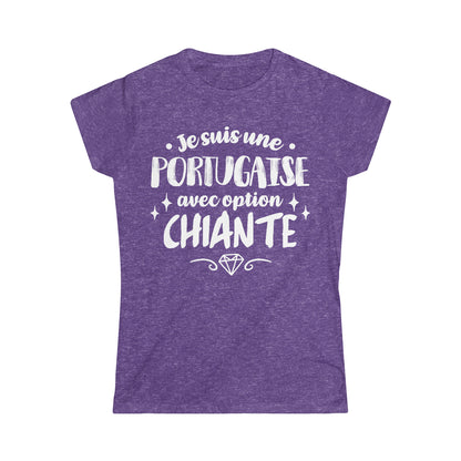 Je suis une Portugaise avec option chiante