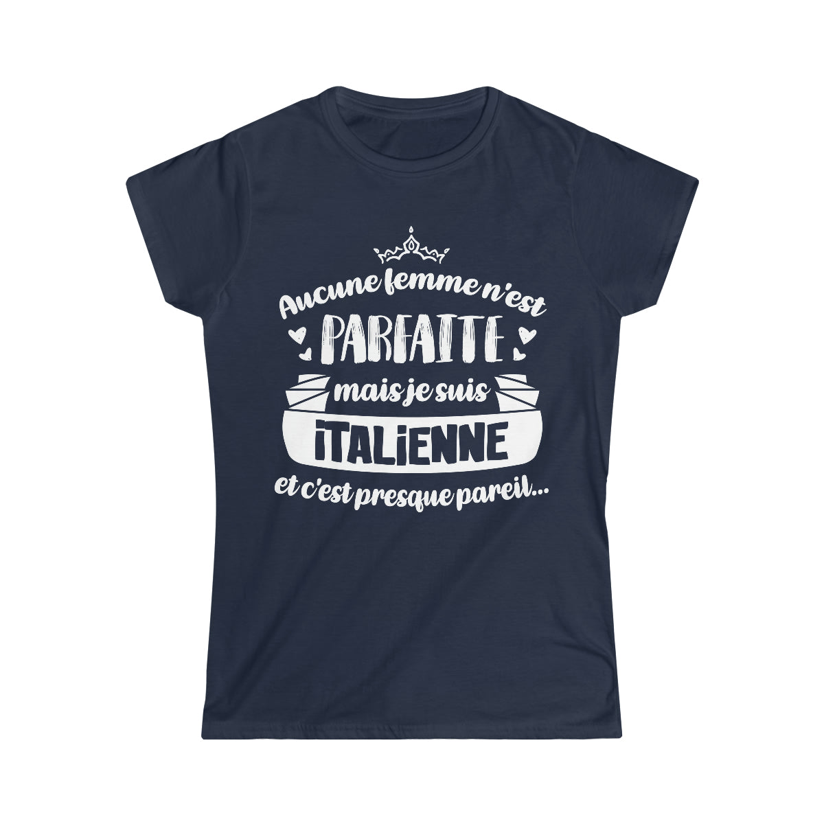 Je suis Italienne et c'est presque pareil