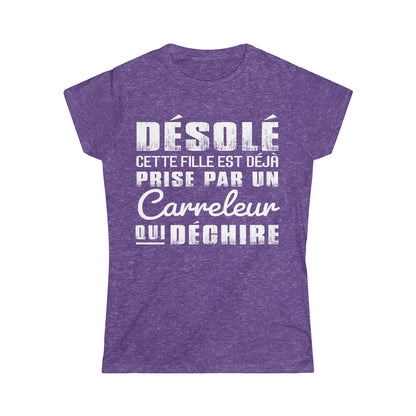 Prise par un Carreleur qui déchire