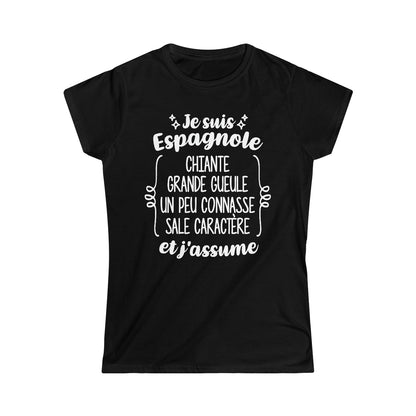 Je suis Espagnole sale caractère et j'assume