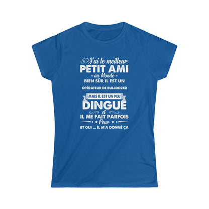 Meilleur petit ami Opérateur de Bulldozer dingué