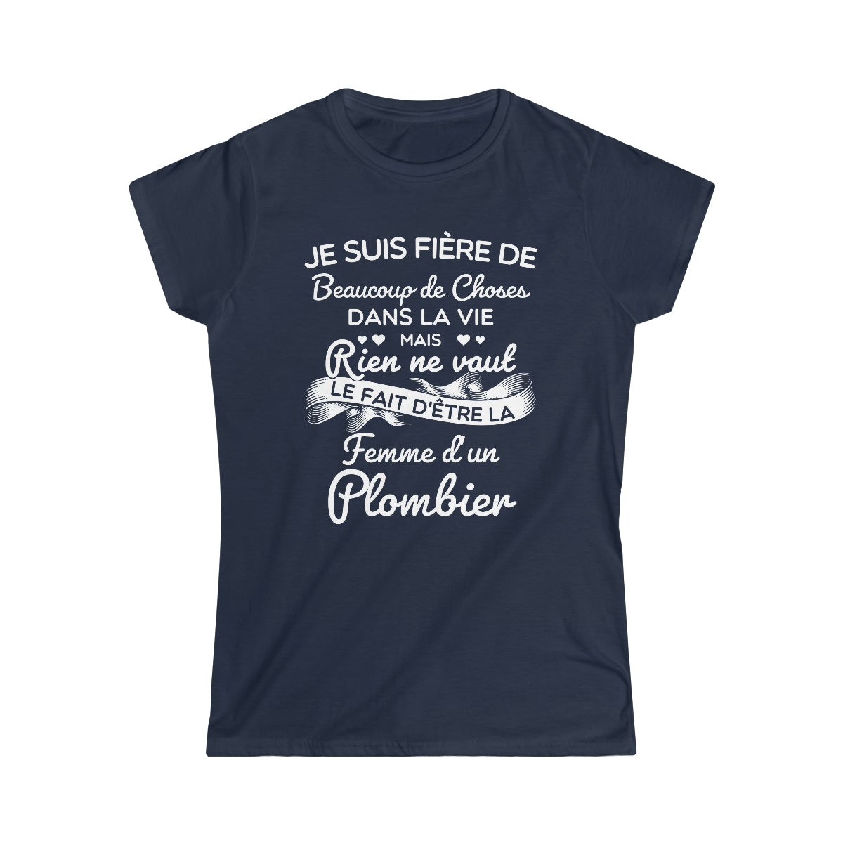 Fière femme d'un Plombier