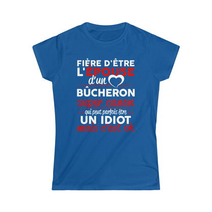 Épouse d'un Bûcheron idiot