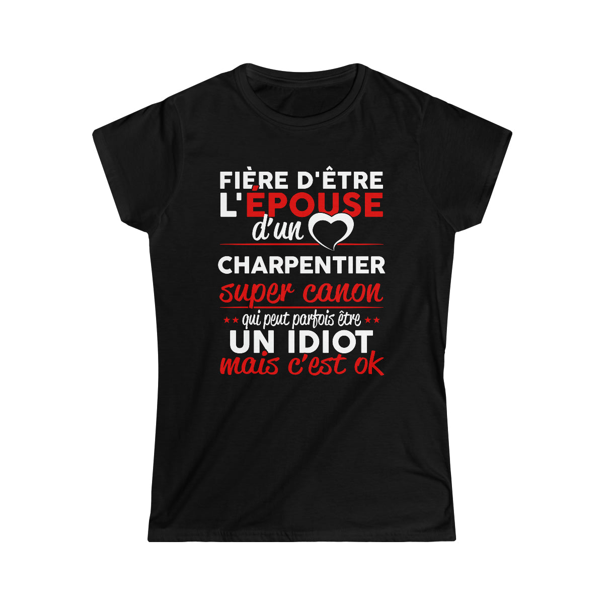 Épouse d'un Charpentier idiot