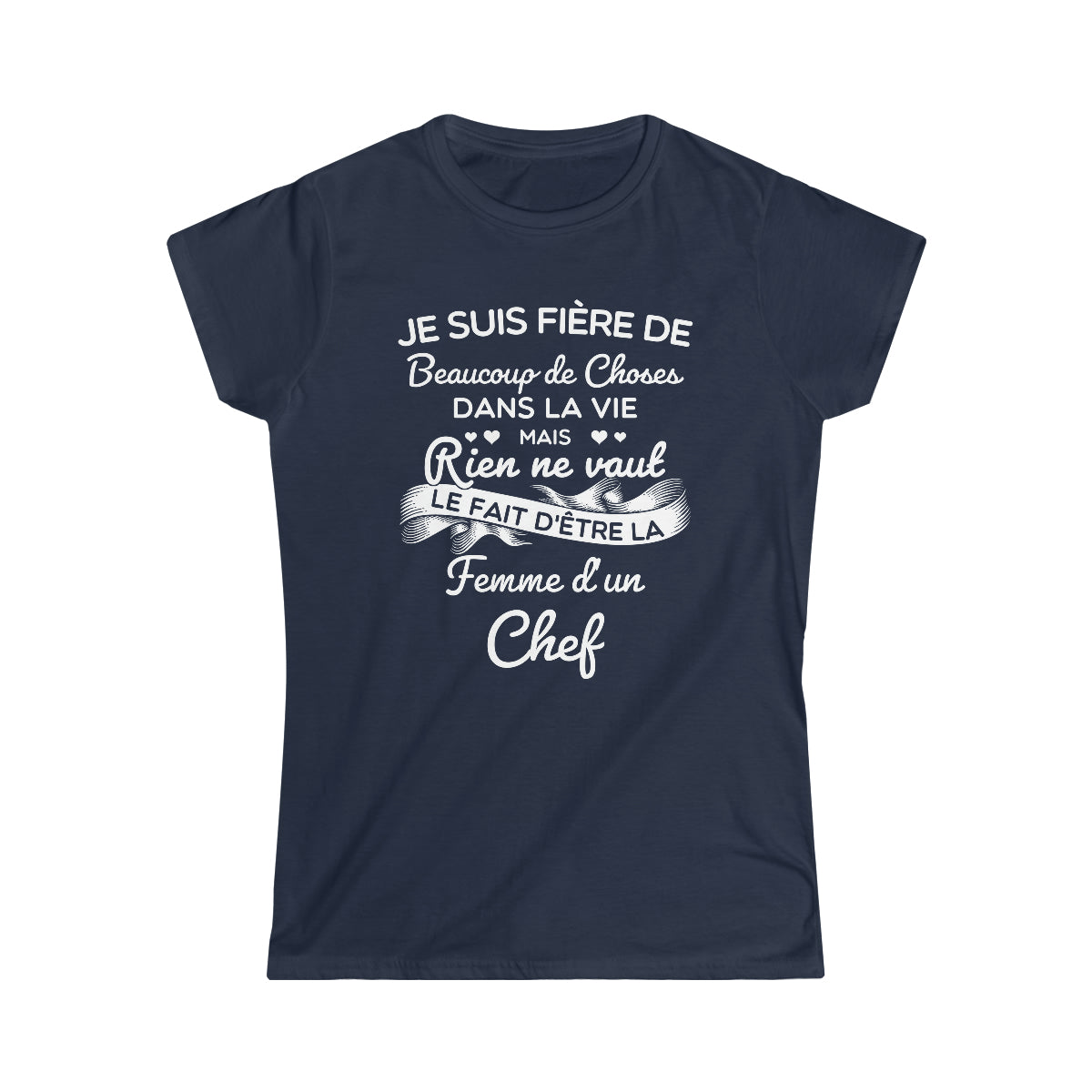 Fière femme d'un Chef