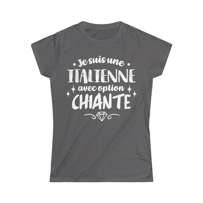 Je suis une Italienne avec option chiante