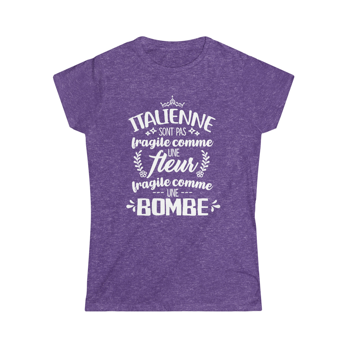 Italienne sont pas fragile comme une fleur