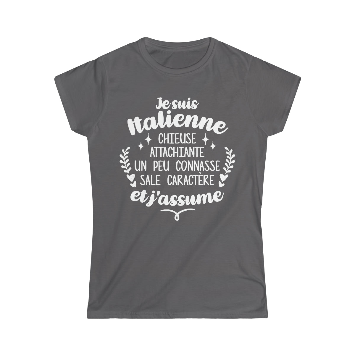 Je suis Italienne et j'assume
