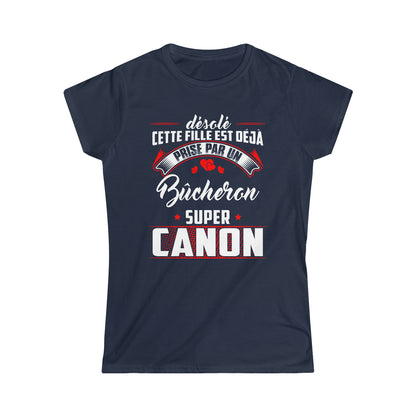 Prise par un Bûcheron super canon