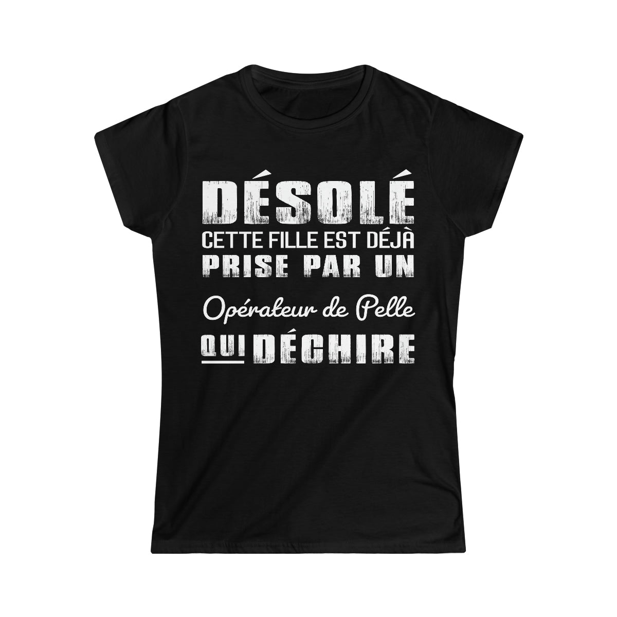 Prise par un Opérateur de Pelle qui déchire