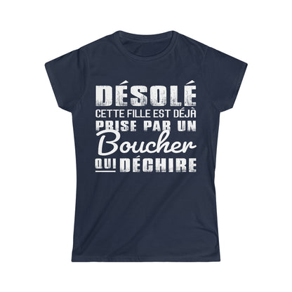 Prise par un Boucher qui déchire