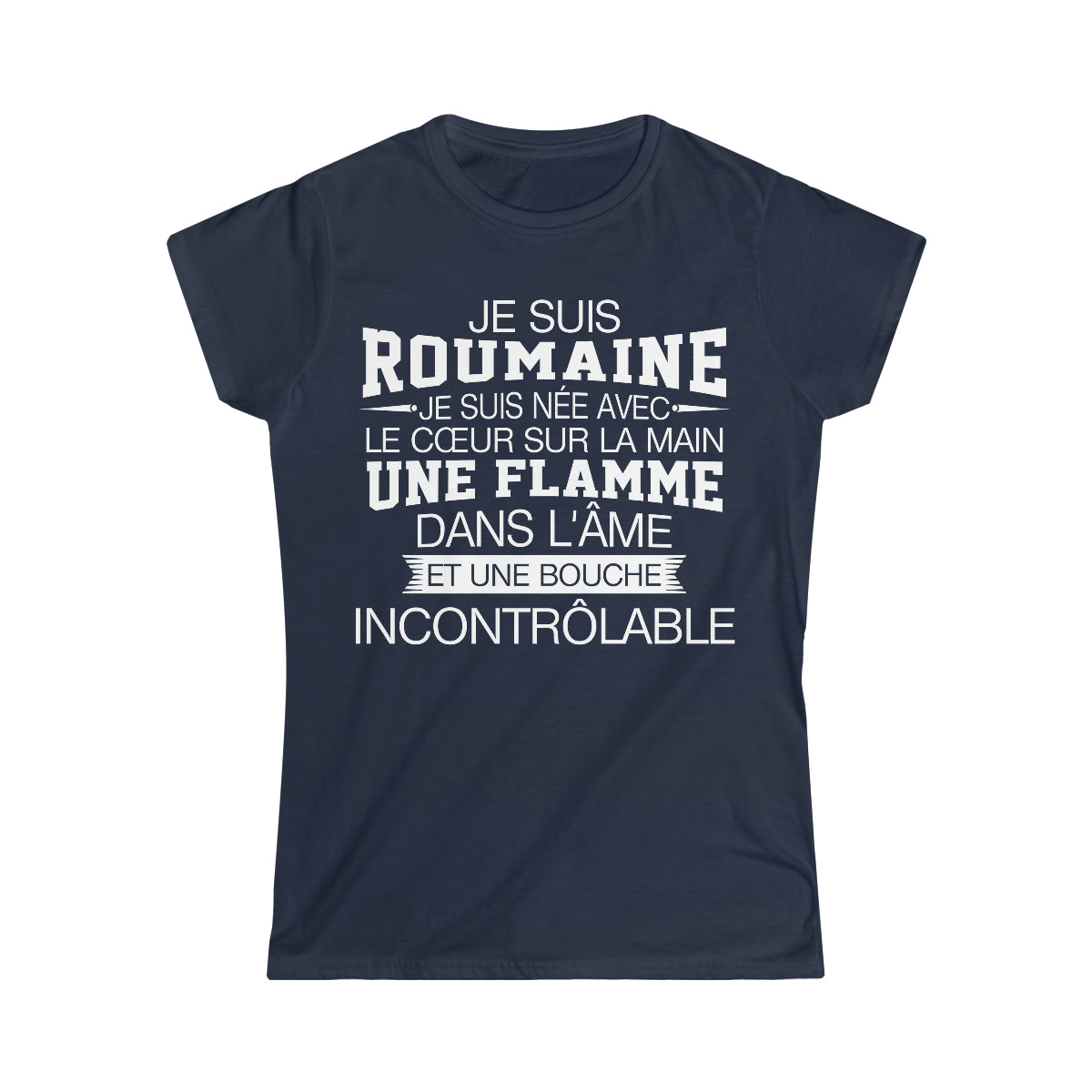 Je suis Roumaine, je suis née avec le coeur sur la mai