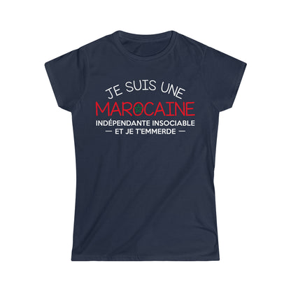 Je suis une Marocaine indépendante insociable