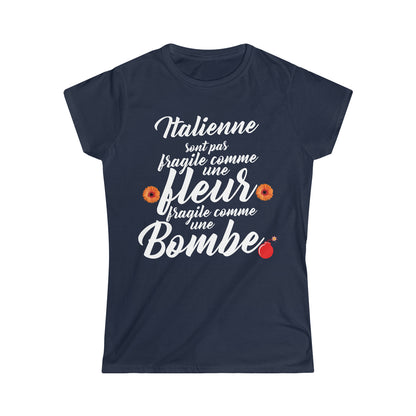 Italienne sont pas fragile comme une fleur