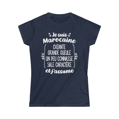 Je suis Marocaine sale caractère et j'assume