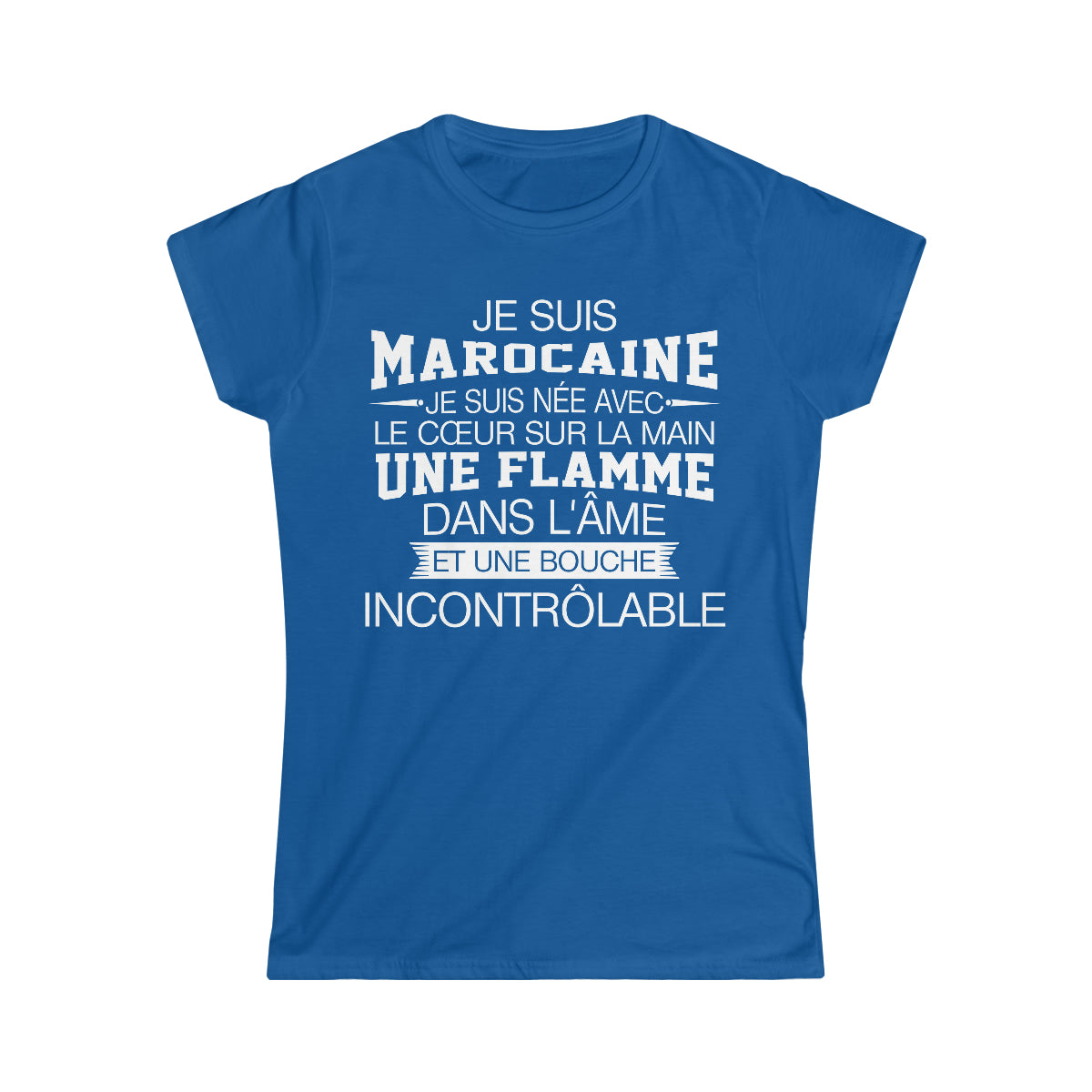 Je suis Marocaine, je suis née avec le coeur sur la mai