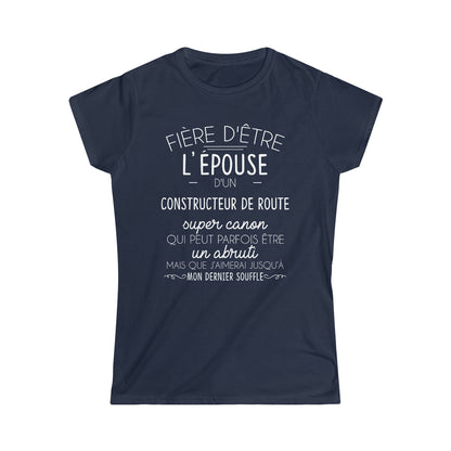 Épouse d'un Constructeur de route abruti