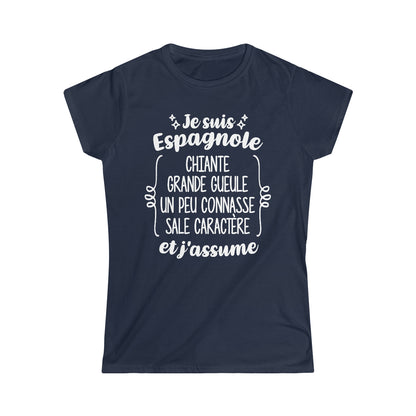 Je suis Espagnole sale caractère et j'assume