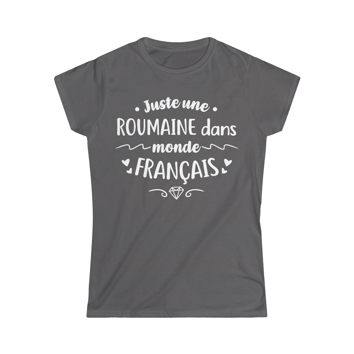 Juste une Roumaine dans monde Français