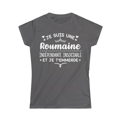 Je suis une Roumaine indépendante insociable